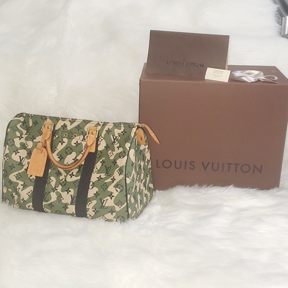 Limited Edition Louis Vuitton Speedy 35